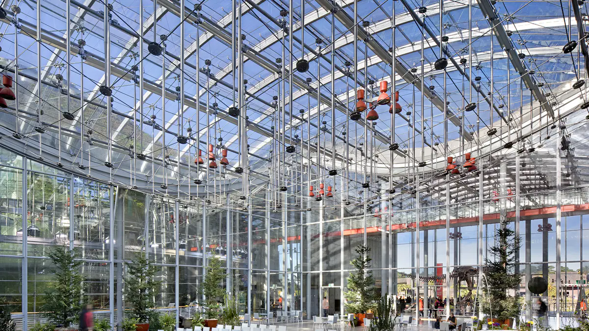 California Academy of Sciences Piazza Operable Roof | Walter P Moore