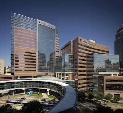 The Texas Children’s Hospital was expanded.
